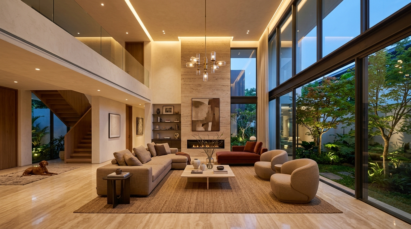 Modern Living Room Interior Design